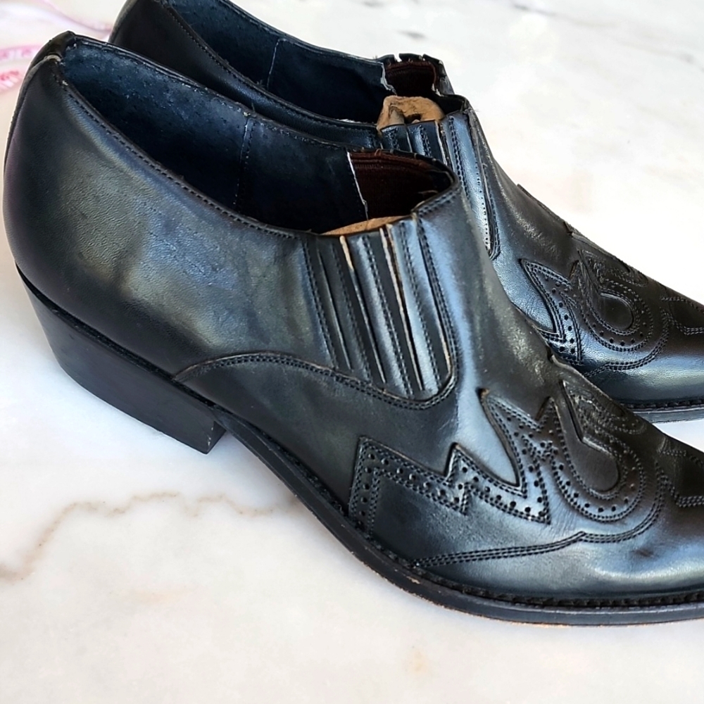 Seychelles Black Western Booties Women's Size 6.5 - Picture 4 of 13